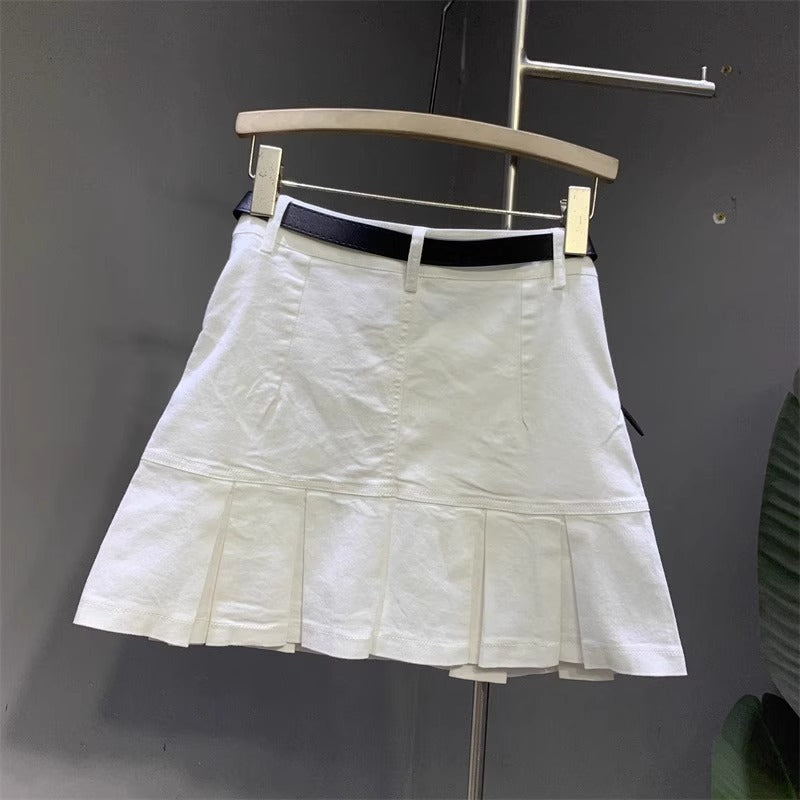 Korean-style High-waisted Anti-exposure Bodycon Skirt