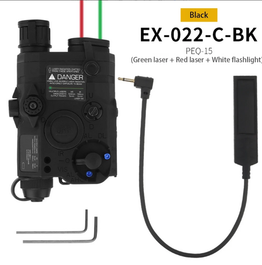 Real-life CS Tactical Equipment With Added Laser Light, Illuminating Flashlight, Film And Television Props For Dressing Up