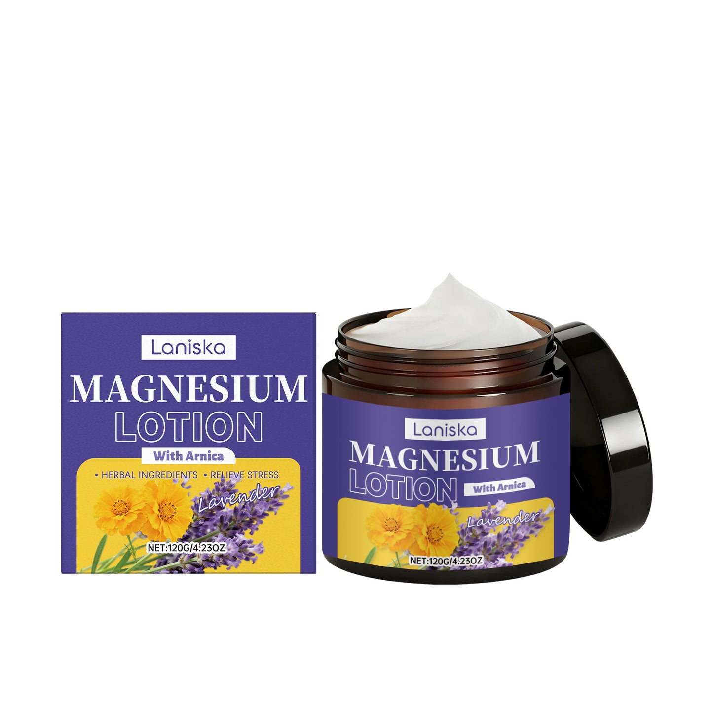 Sleep Care Magnesium Cream Nourishes The Body And Provides Comfort Before Bedtime