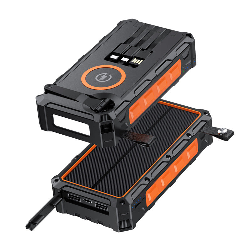 Solar Hand Power Generation Portable Wireless Charging Power Supply