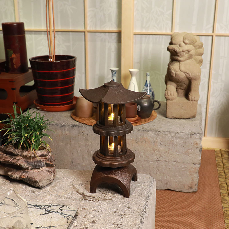 Tea Room Decoration Gift Casting Zen Lamp