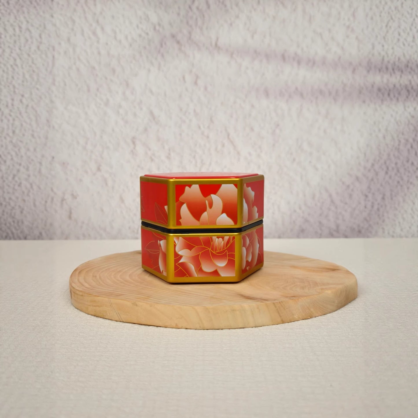 Chinese-style Creative Hexagonal Tea Can Tin Can Made Of Tinplate