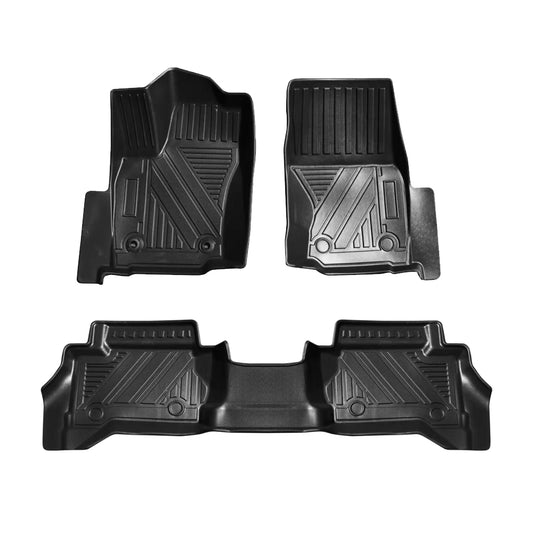 All Weather TPE Floor Liner Floor Mats Compatible With To-yota Tacoma 2024 Auto Accessories