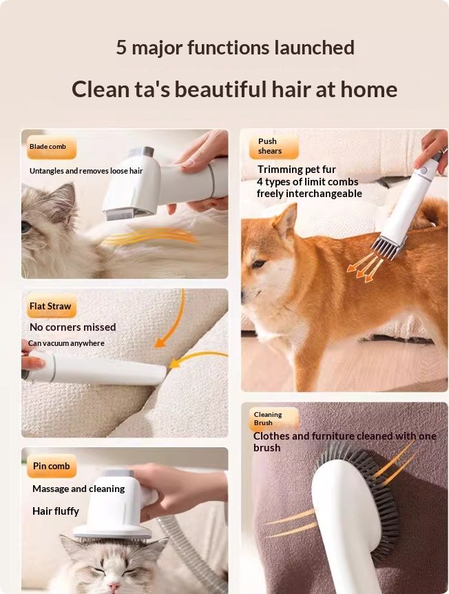 Cute Dudu Pet Multifunctional Hair Absorber And Shaver
