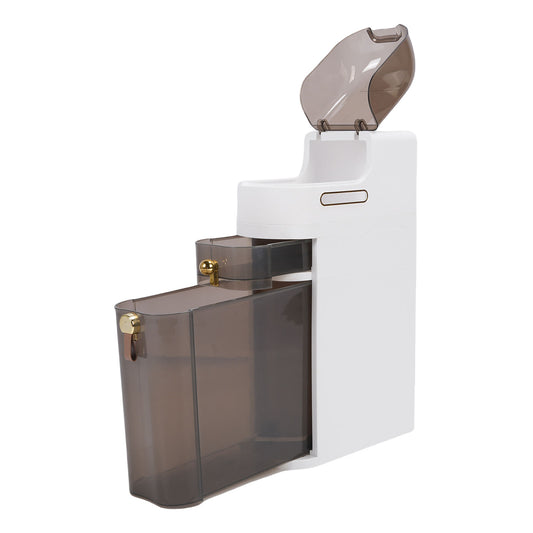 Bathroom Storage Cabinet PP PC Narrow Slim Organizer Small Corner Cabinet With 4 Wheels For Toilet Paper Kitchen Laundry 3 Layer