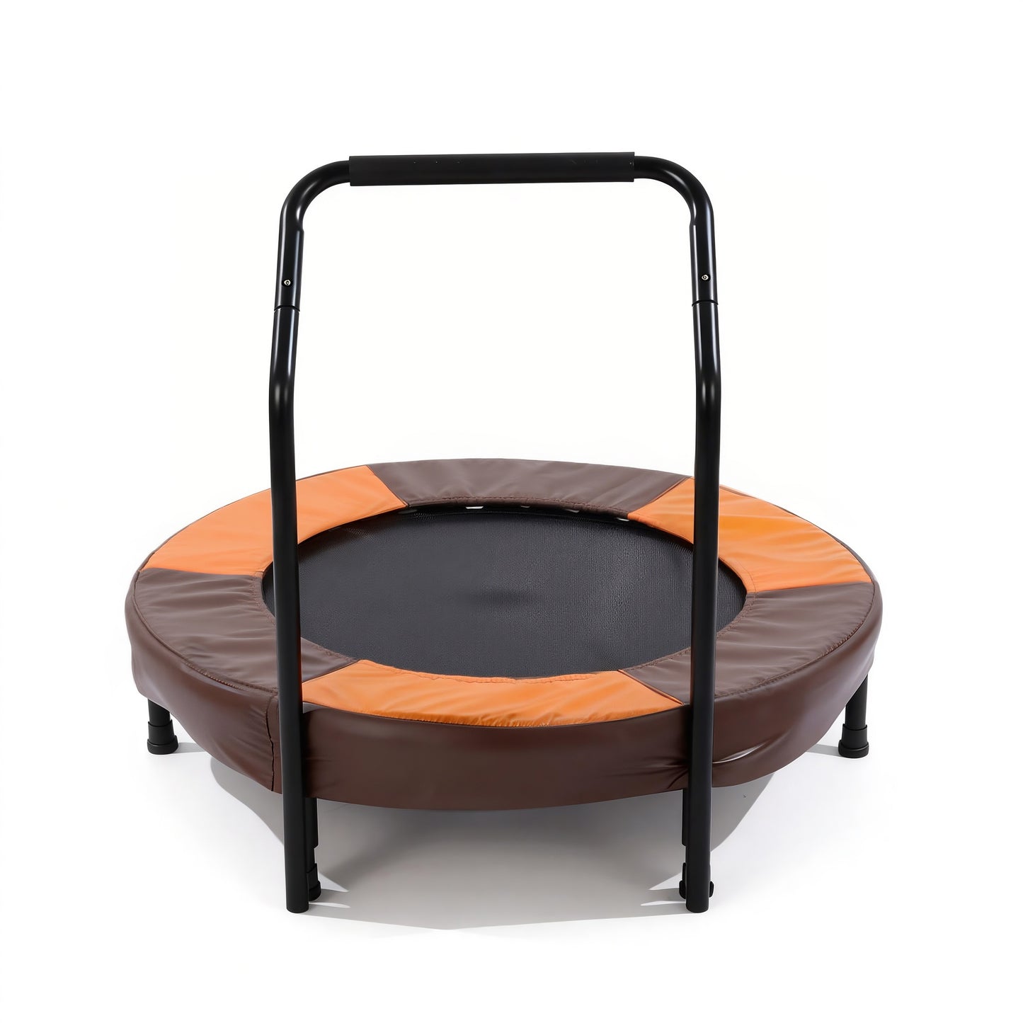 36 Inch Foldable Mini Trampoline, Indoor And Outdoor Rebounder  For Kids,Toddler Trampoline  Easy To Assemble, With Foam Handle And Safe Thickened Cover, Birthday Gift For Boys & Girlsfor Ages 1-6