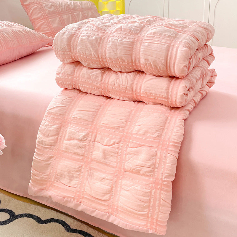 Seersucker Summer Cooling Air Conditioning Bed Summer Quilt