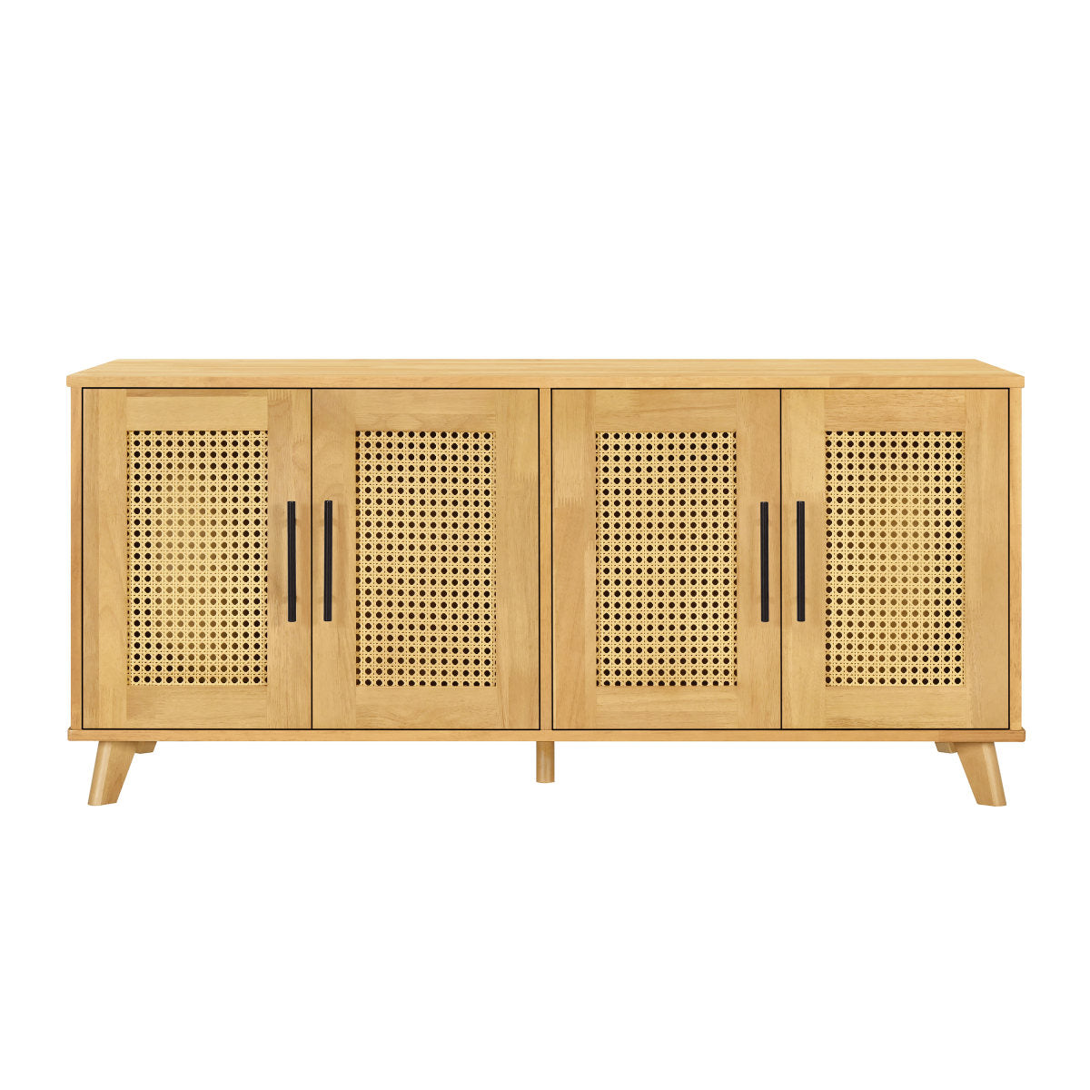 Myra Indoor Premium Rubber Wood Cat Cabinet With Plush Cushion -Stylish Hidden Pet Furniture For Modern Living Spaces