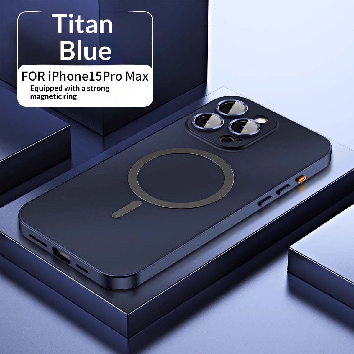 Full-coverage Phone Case With A Magnetic Snap Closure For Wireless Charging