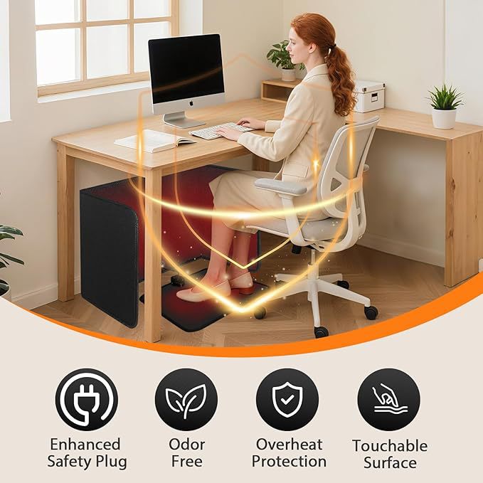Under-desk Personal Portable Indoor Space Heater