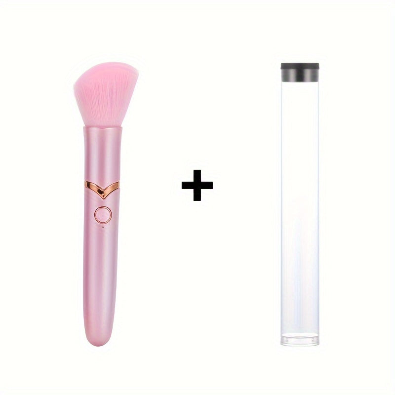 Discreet Mini Bullet For Women Elegant Makeup Brush Vibrator,Travel Friendly Body Massager With Nipple Stimulation