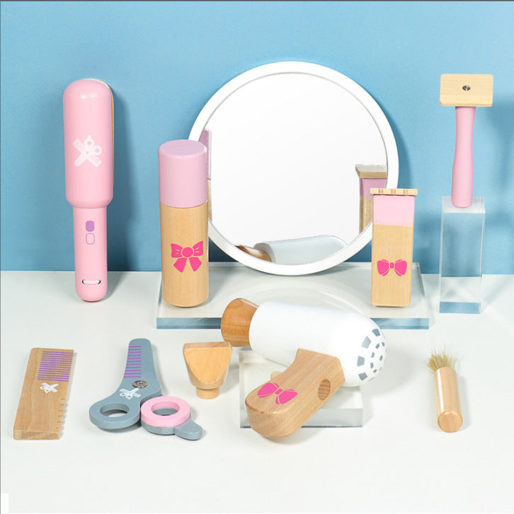 Wooden Children's Simulation Dressing And Makeup Toys