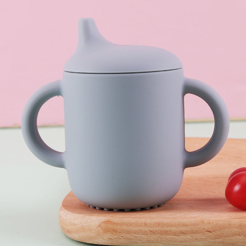 Food-grade Silicone Baby Sippy Infant-specific Drinking Cup