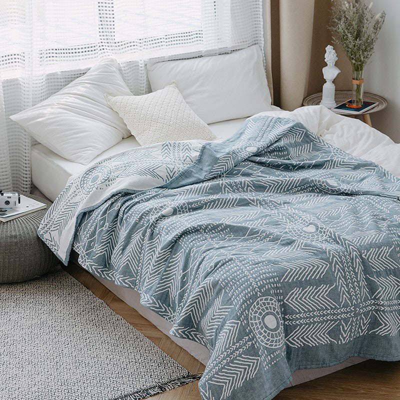 Pure Cotton Gauze Singledouble Summer Cooling Blanket