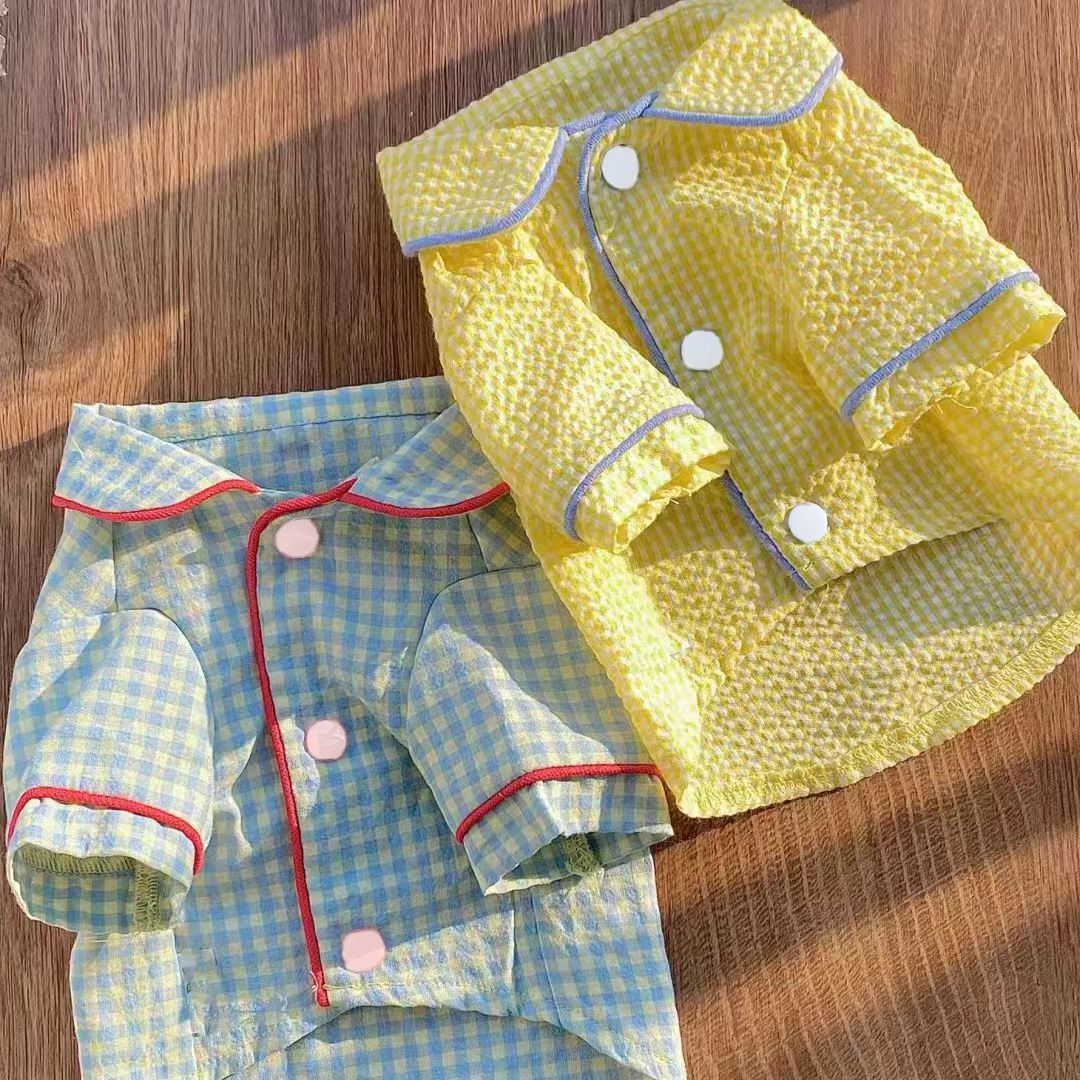 Spring And Summer Clothing For Pet Cats And Dogs