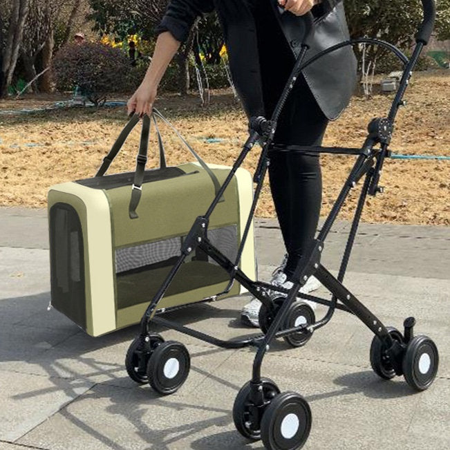 Pet Lightweight Foldable Carrier For Vehicles