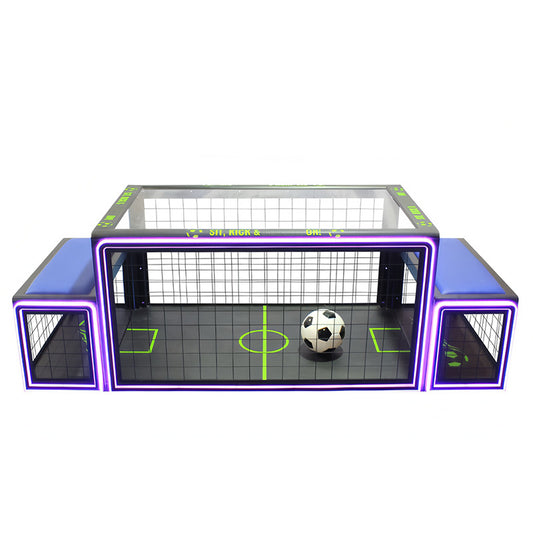 Soccer Table Sports Game Equipment With Live Player Interaction