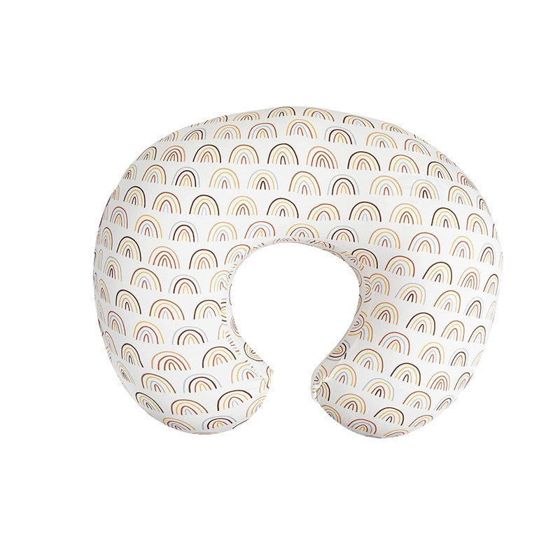 U-shaped Breast Feeding Pillow Case Multifunctional Detachable Printing
