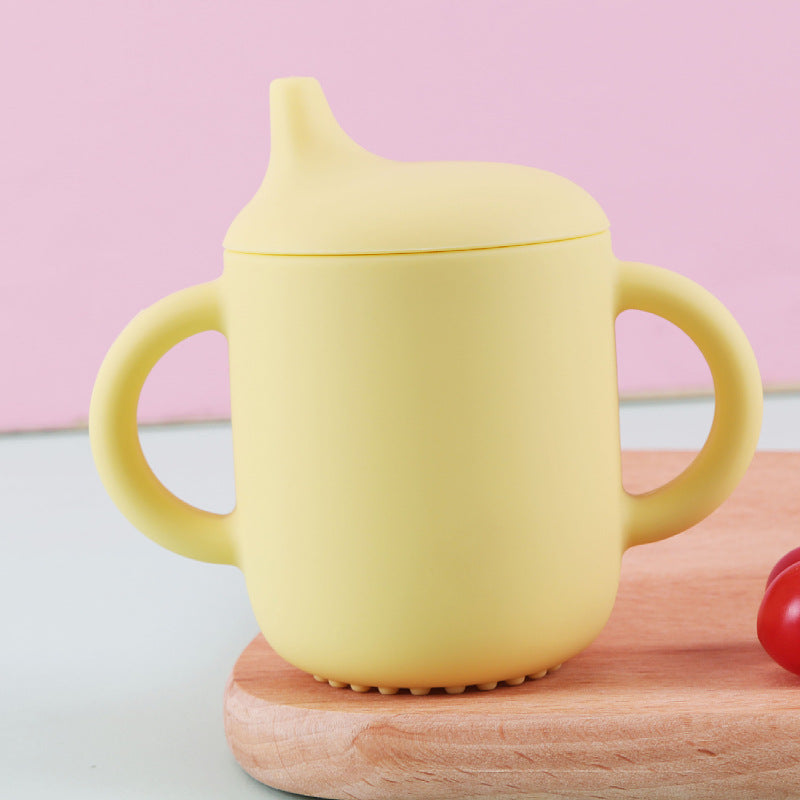 Food-grade Silicone Baby Sippy Infant-specific Drinking Cup