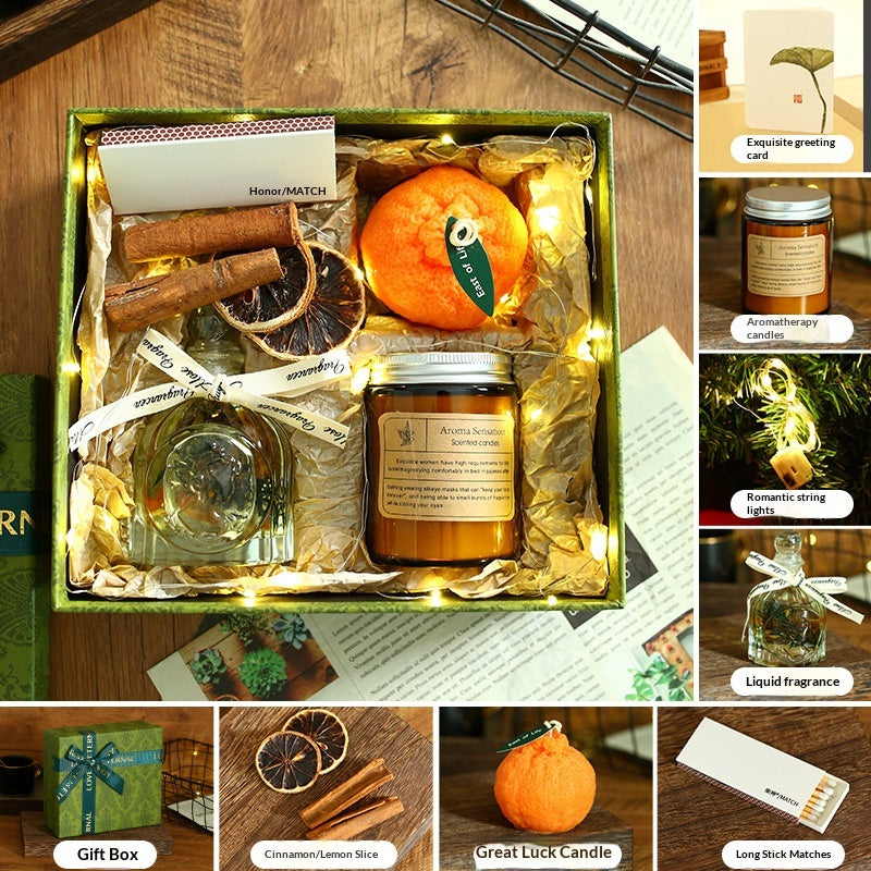 Creative Aromatherapy Candle Gift Set