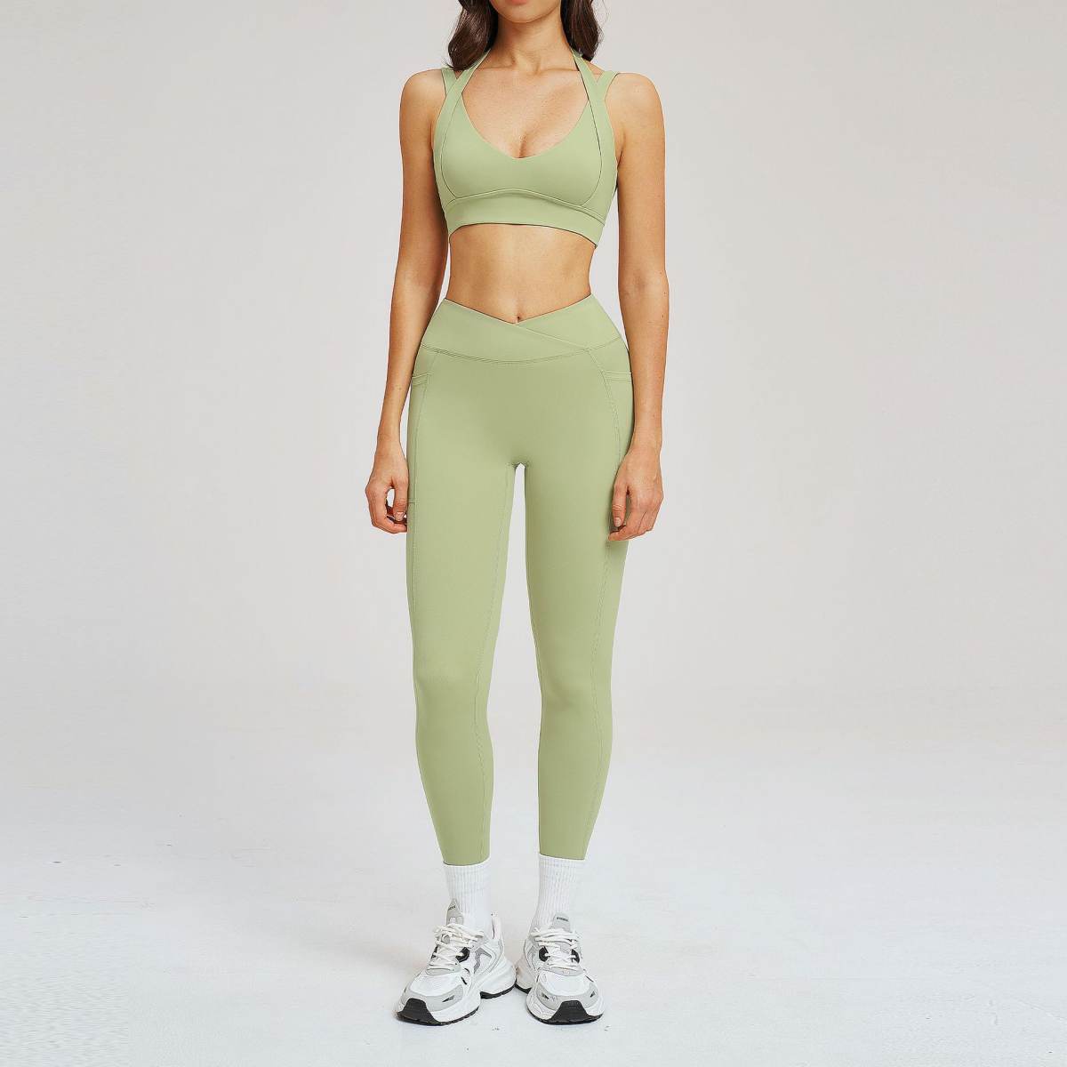 Nude-style High-end Yoga Set For Women