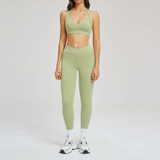 Nude-style High-end Yoga Set For Women