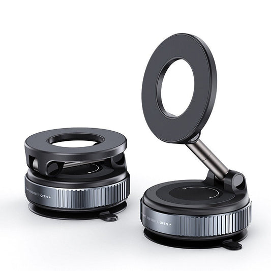 Vacuum Adsorption Mobile Phone Holder Car Navigation Bracket Suction Cup Bracket Car Magnet Phone Holder Stand