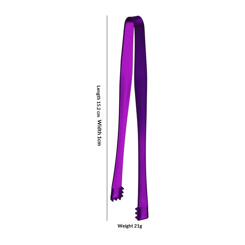 Stainless Steel Non-Slip Ice Tongs Food Tongs