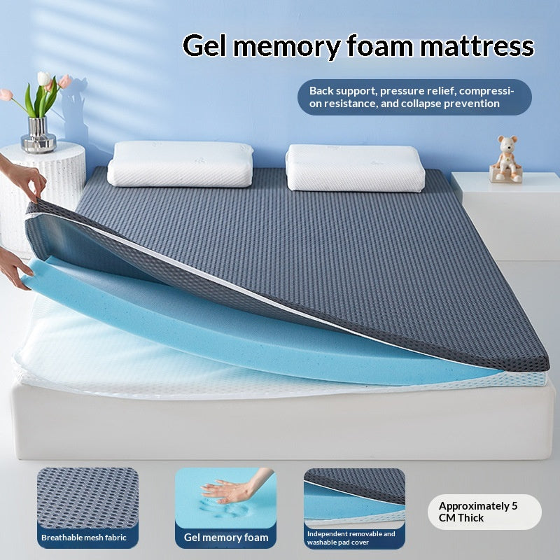 Gel Memory Foam Mattress For Home Use