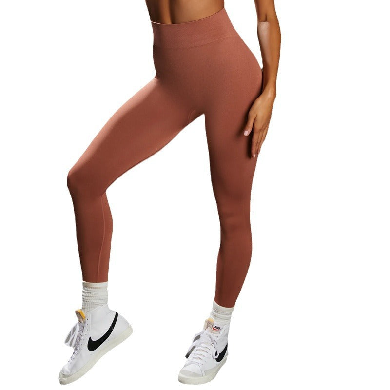 Women's Beauty Back Exercise Fitness Wear European And American High-waisted Yoga Pants
