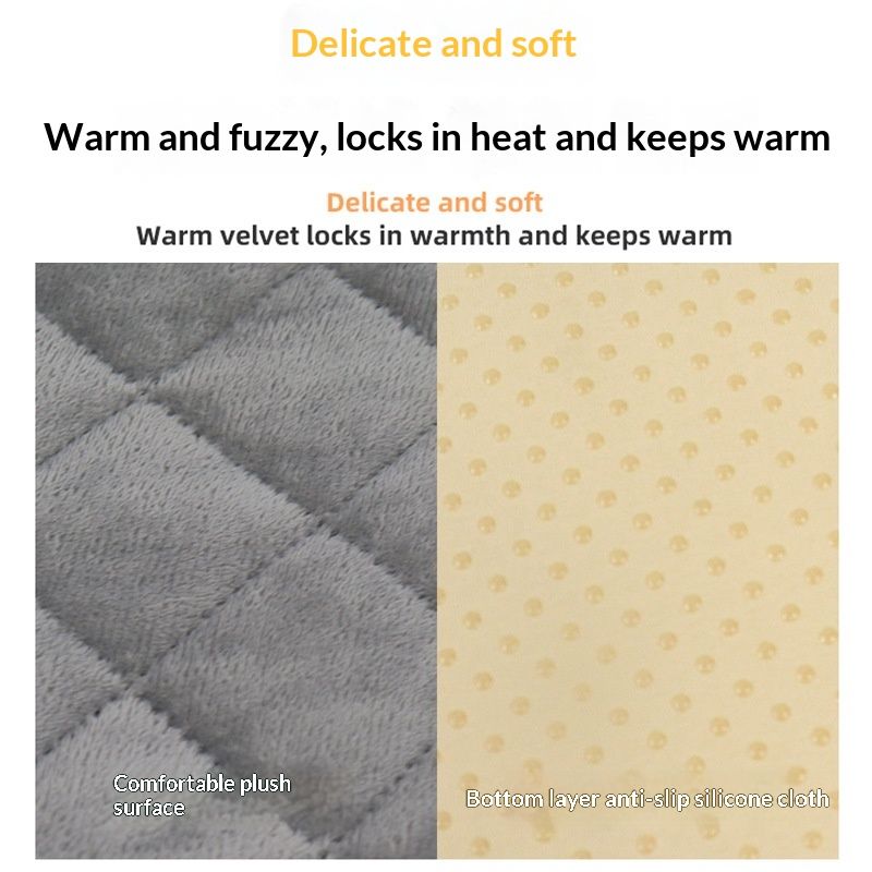 Smart Timed Heating Seat Cushion And Backrest Integrated Office Chair