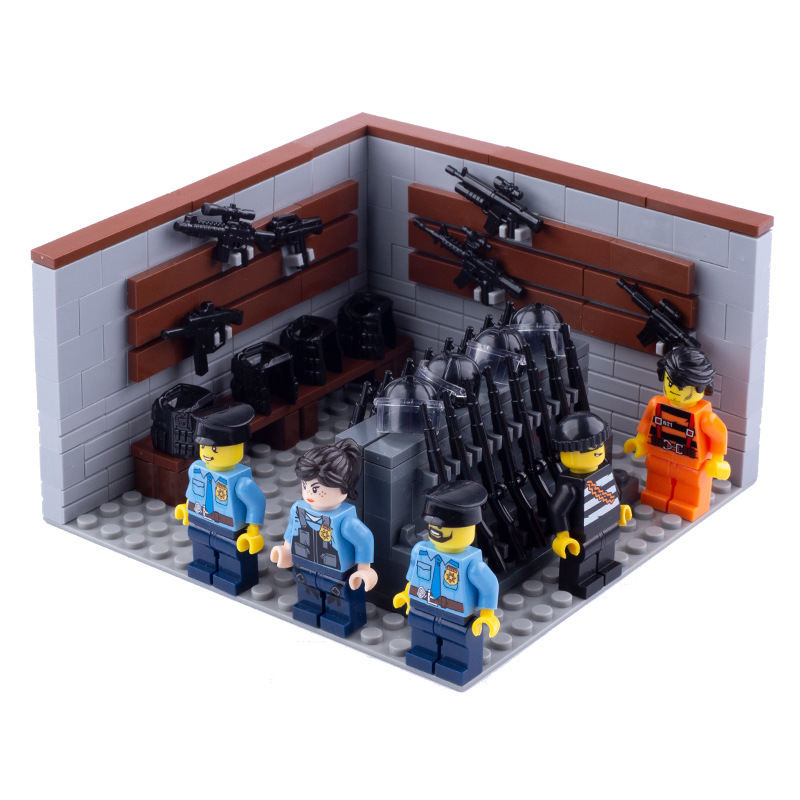 Small Particle Assembled Building Block Toys