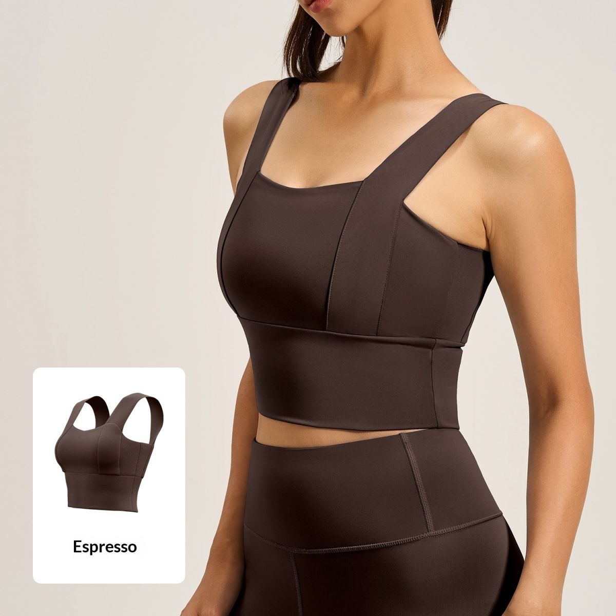Yoga Vest With High-elasticity Bra For Women