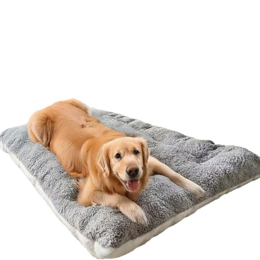 Double Sided Pet Bed Mat, Large Dog Bed, Soft Sleeping Pad For Large Dogs & Cats,  60x120cm