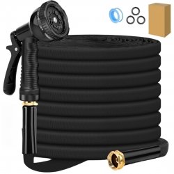 7.5 15 22 30Meter NO Expandable Flexible Garden Water Hose- Leak Proof, Puncture Resistant, No Kink, Lightweight Outdoor Flexible Hose For Yard, Farm, Car, Pet Cleaning 31.5x23.5x15