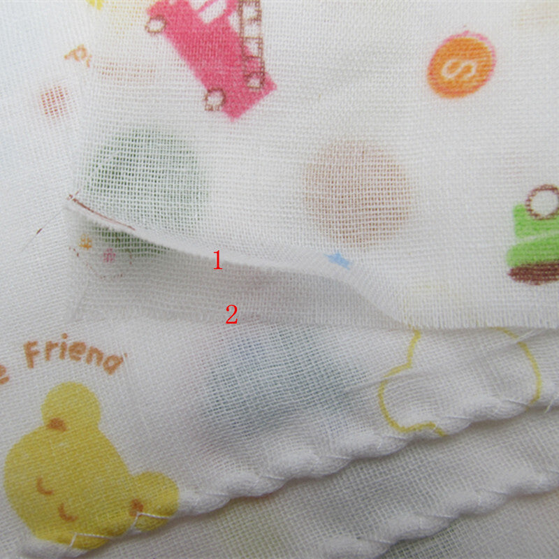 10 X Baby Gauze Muslin Square Newborn Cotton Bath Wash Soft Handkerchief