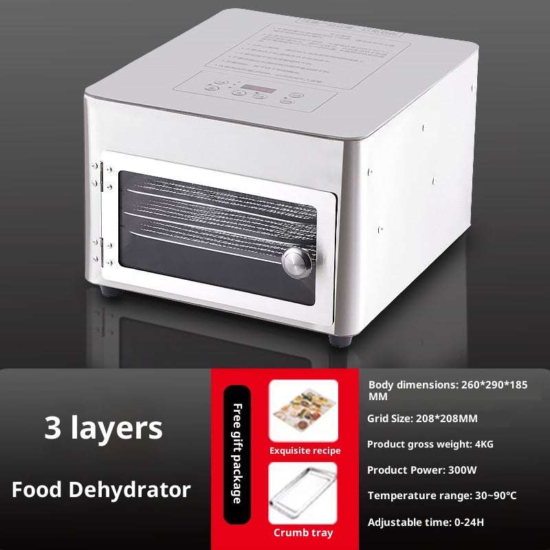 Food Household Vegetable Pet Snacks Meat Jerky Material Removal Smart Fruit Dehydrator