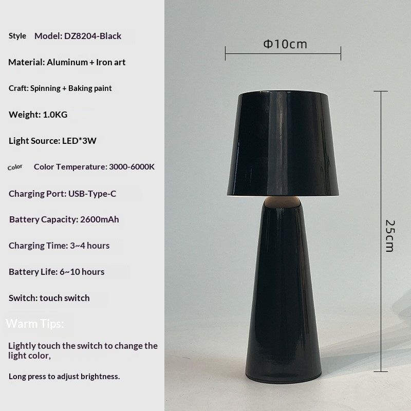 Wireless Charging Desk Lamp Bedroom Bedside Sleep Light