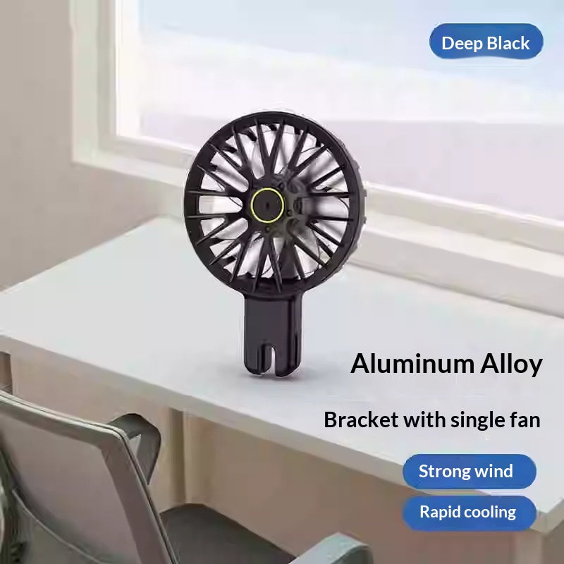 New Laptop Stand With Adjustable And Foldable Height, Aluminum Alloy Bracket With Cooling Fan