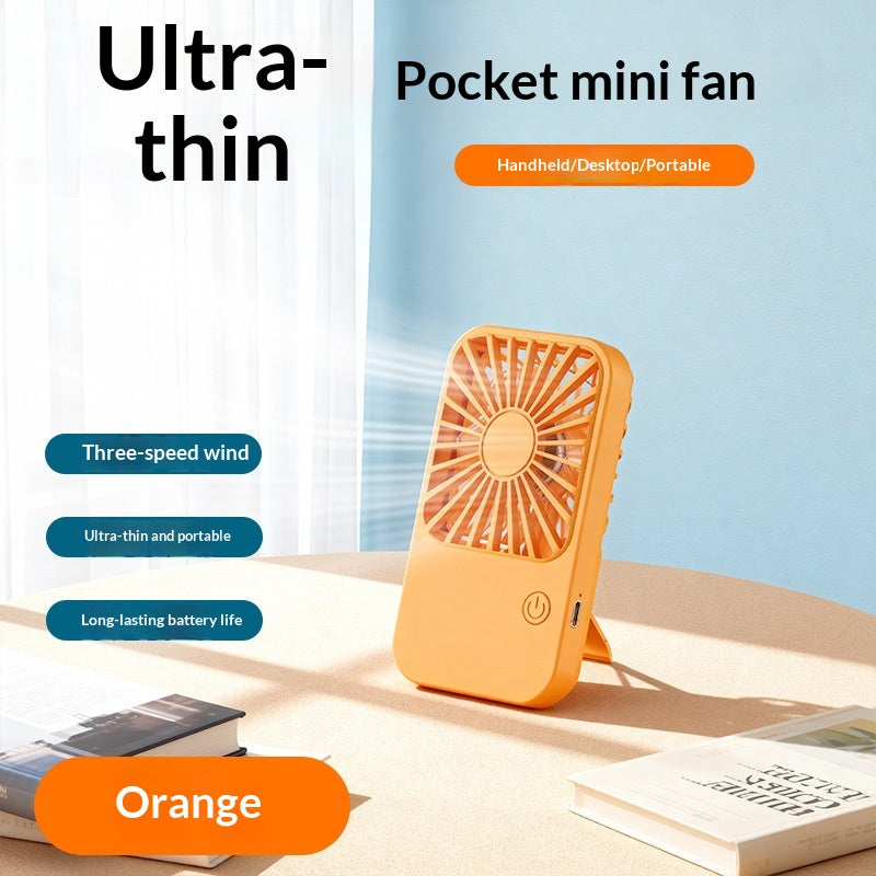 Fashionable Personalized USB-charging Portable Mini Fan