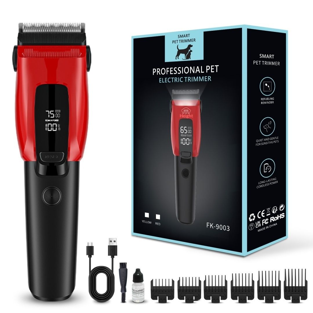 3-Speed Professional Pet Hair Clipper, Dog Trimmer For Large Dogs, Cats & Teddy.