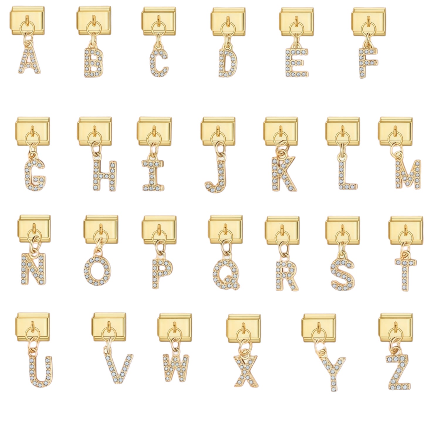 DIY Alphabet Module Bracelet Accessories Jewelry