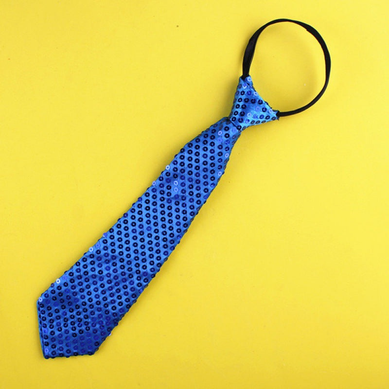 Halloween Universal Korean Version Jazz Sequin Bow Tie