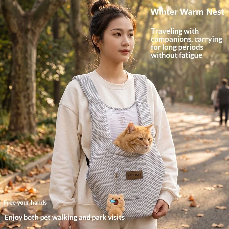 Summer Pet Backpackportable And Comfortable