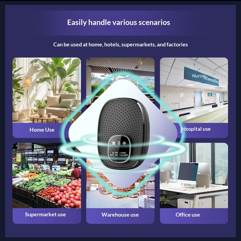 High-Power Smart Electronic Pest Repeller For Home Use Rodent