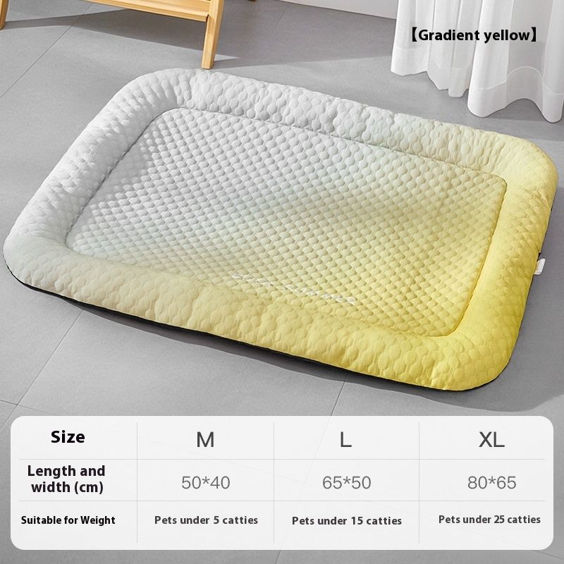 Summer New Pet Ice Mat Gradient Color Series