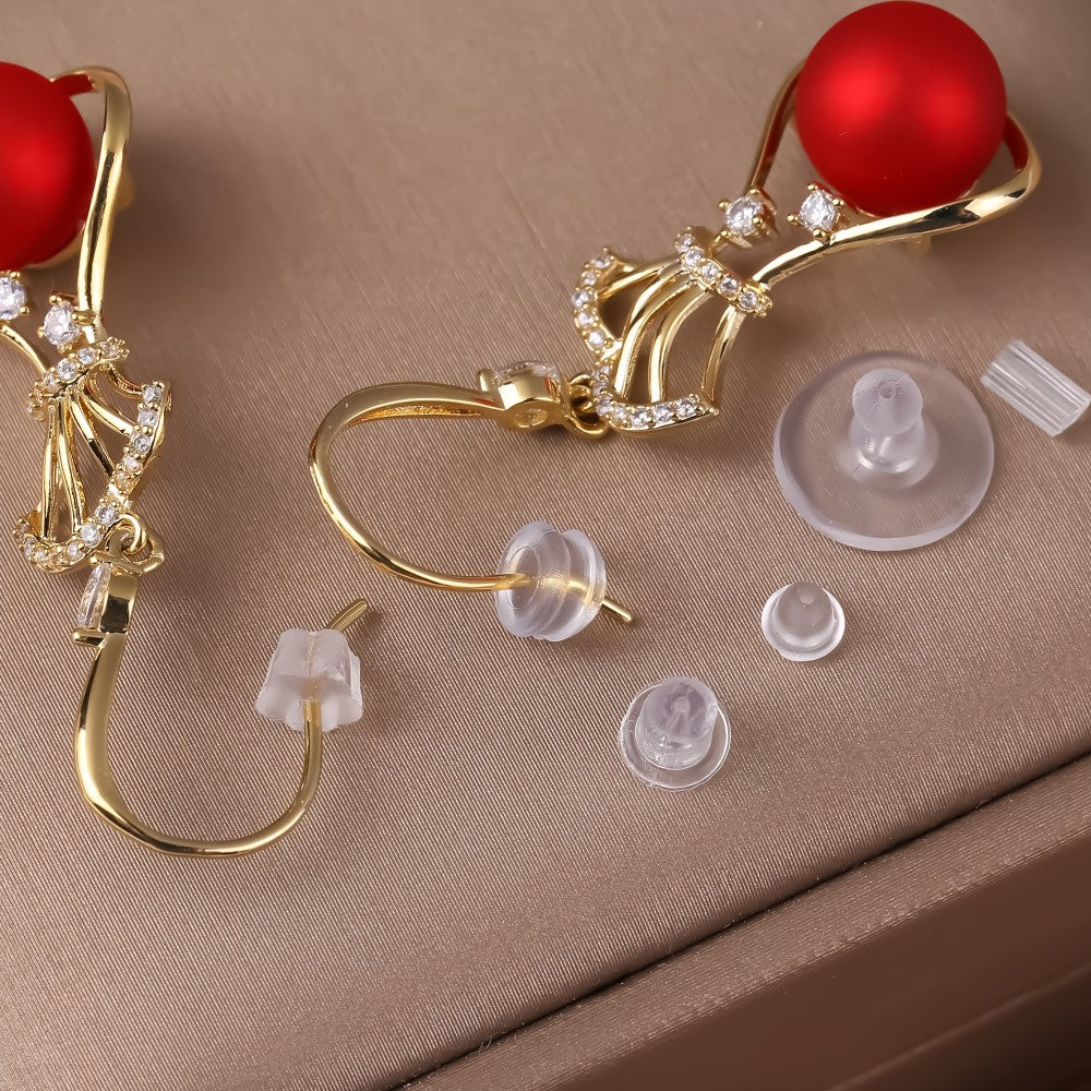 A Jewelry Must-have, There Are Six Innovatively Designed Earring Rubber Stoppers In The Quantity Of 650 That Add Practicality And Beauty To Your Earrings.