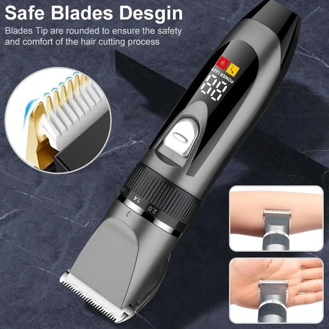 Cordless Hair Clipper For Men  Hair Trimmer Set For Men  Hair Clipper For Men