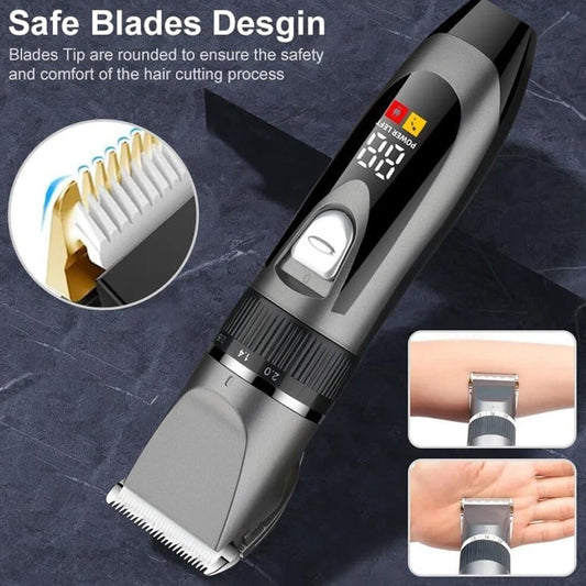 Cordless Hair Clipper For Men  Hair Trimmer Set For Men  Hair Clipper For Men