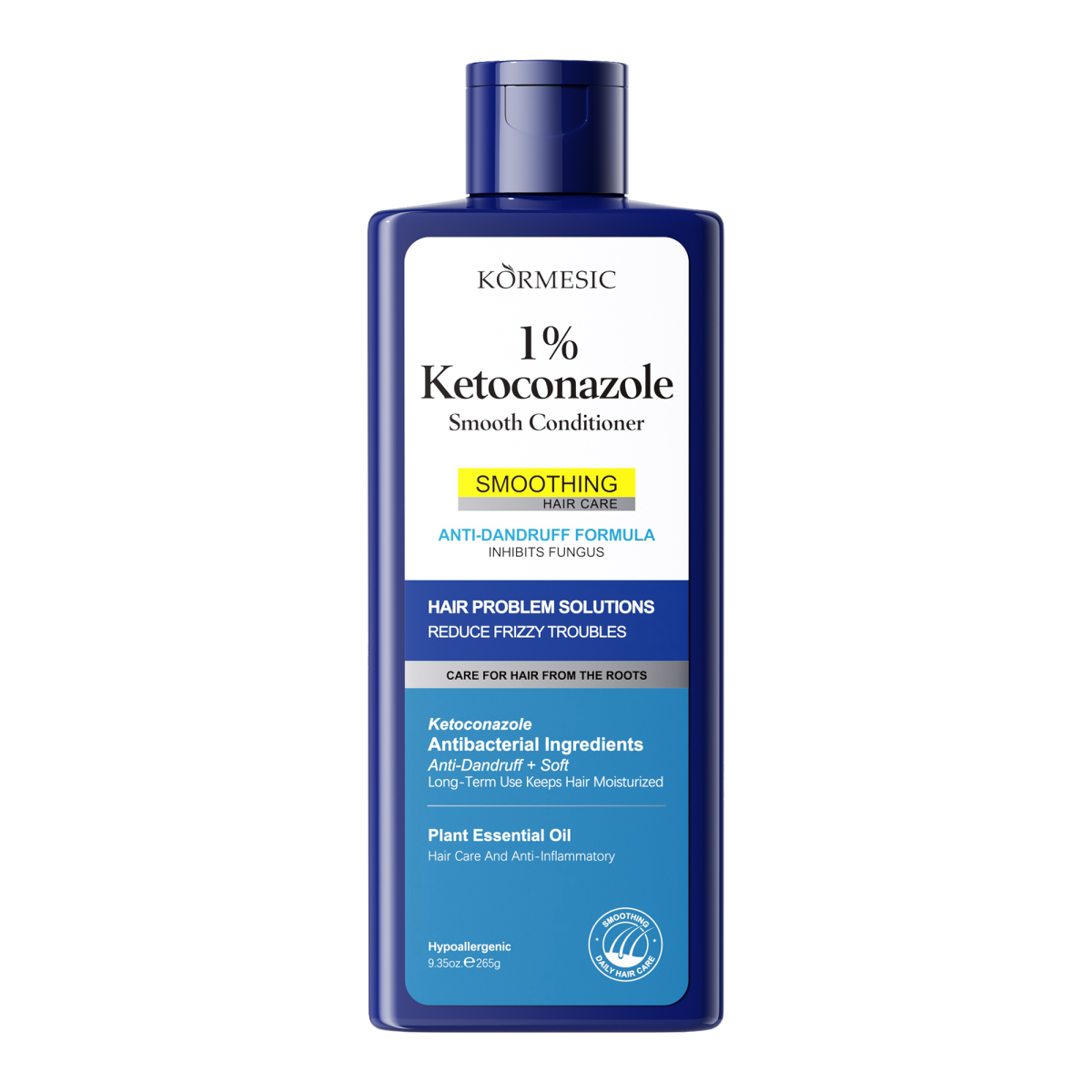 KORMESIC1 One Percent Ketoconazole Softening Hair Conditioner-one Percent  Ketoconazole QB- -Foreign Version- 265g